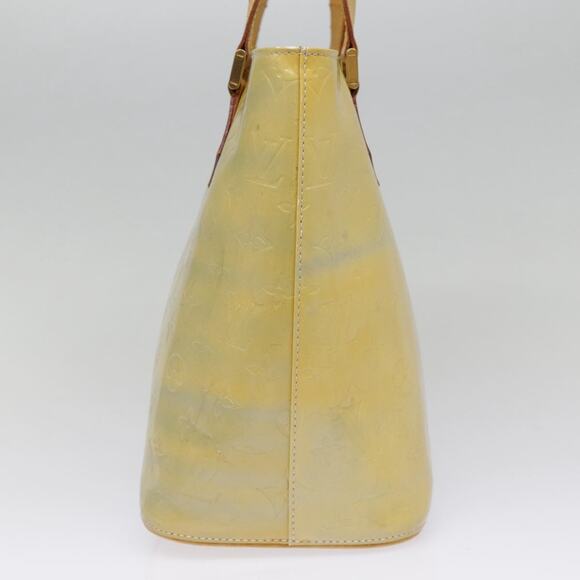 LOUIS VUITTON Monogram Vernis Houston Hand Bag Gris M91053 - Picture 5 of 13